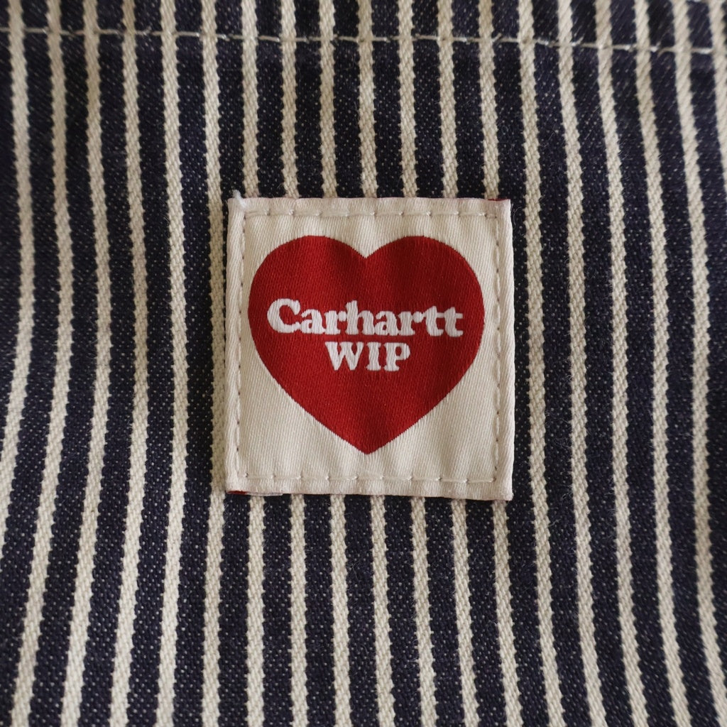 Carhartt WIP(カーハート ダブリューアイピー) TERRELL SK PANT テレル ストライプ ジップフライ ストレート ぺインター パンツ ネイビー/ホワイト I032107
