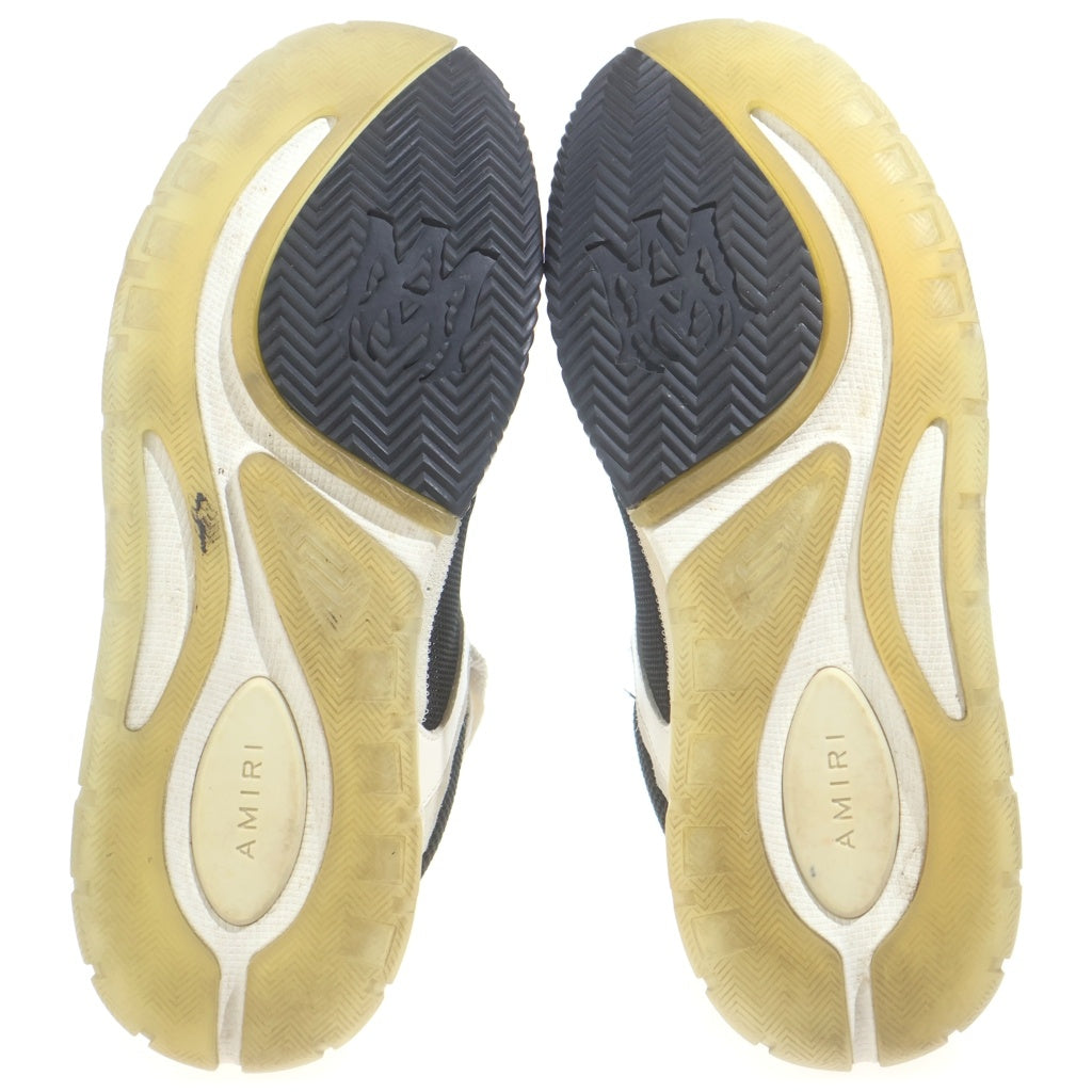 AMIRI(アミリ) MA-1 SNEAKER レースアップ ローカットスニーカー ホワイト/ブラック SRAMFOSR1097