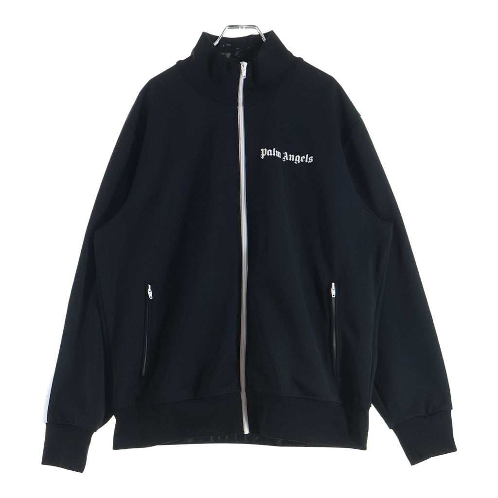Palm Angels(パームエンジェルス) サイドライン ジップアップ トラックジャケット ブラック PMBD001C99FAB001