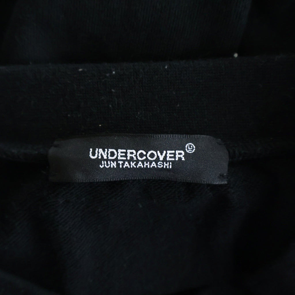 UNDERCOVER(アンダーカバー) 24SS ミニウラケネーム コラージュルーズスウェット トレーナー ブラック UC1D4808-4