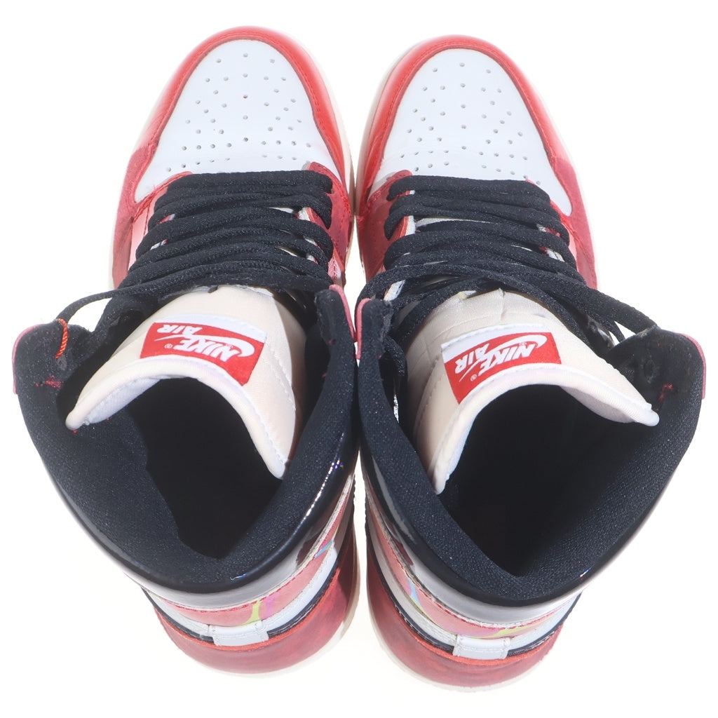 NIKE(ナイキ) AIR JORDAN 1 RETRO HIGH OG DV1748-601 エアジョーダン1 レトロ ネクストチャプター ハイカットスニーカー US8.5/26.5cm レッド/ホワイト