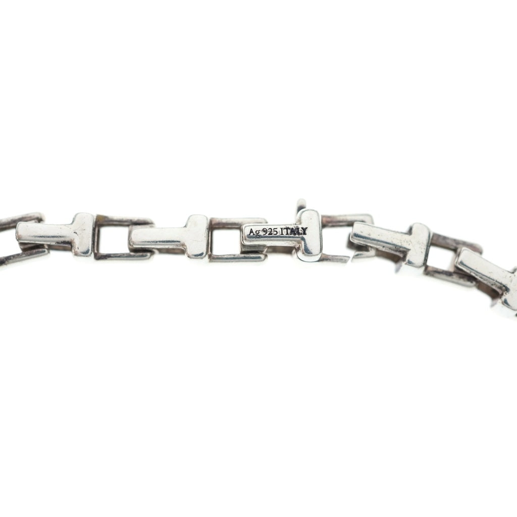 TIFFANY & Co.(ティファニー) T Narrow Chain Bracelet Tナロー チェーンブレスレット シルバー レディース