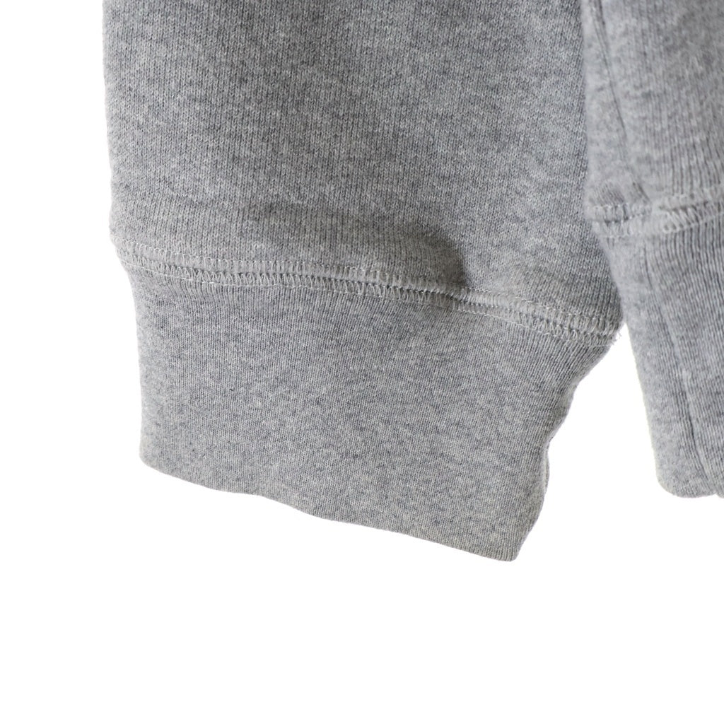 CHROME HEARTS(クロムハーツ) Y NOT SWTSHRT GYN U PAPER JAM クロスパッチ付きクルーネックスウェット グレー