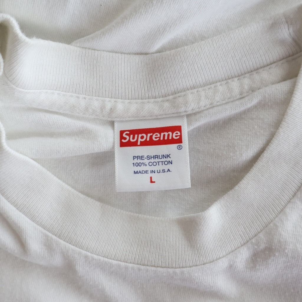 SUPREME(シュプリーム) 20AW Cross Box Logo Tee クロスボックスロゴ プリント 半袖Tシャツ カットソー ホワイト