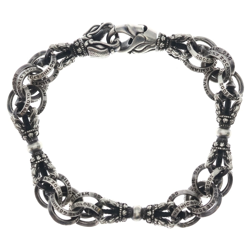 ZOCALO(ソカロ) BIRD DORJE BRACELET バード・ドージェ・ブレスレット シルバー TBLS0224