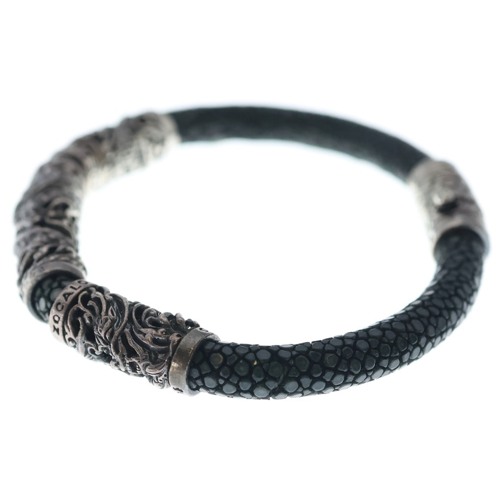 ZOCALO(ソカロ) DRAGON GALUCHAT BRACELET ドラゴン・ガルーシャ・ブレスレット シルバー ZBLS0010-8.5