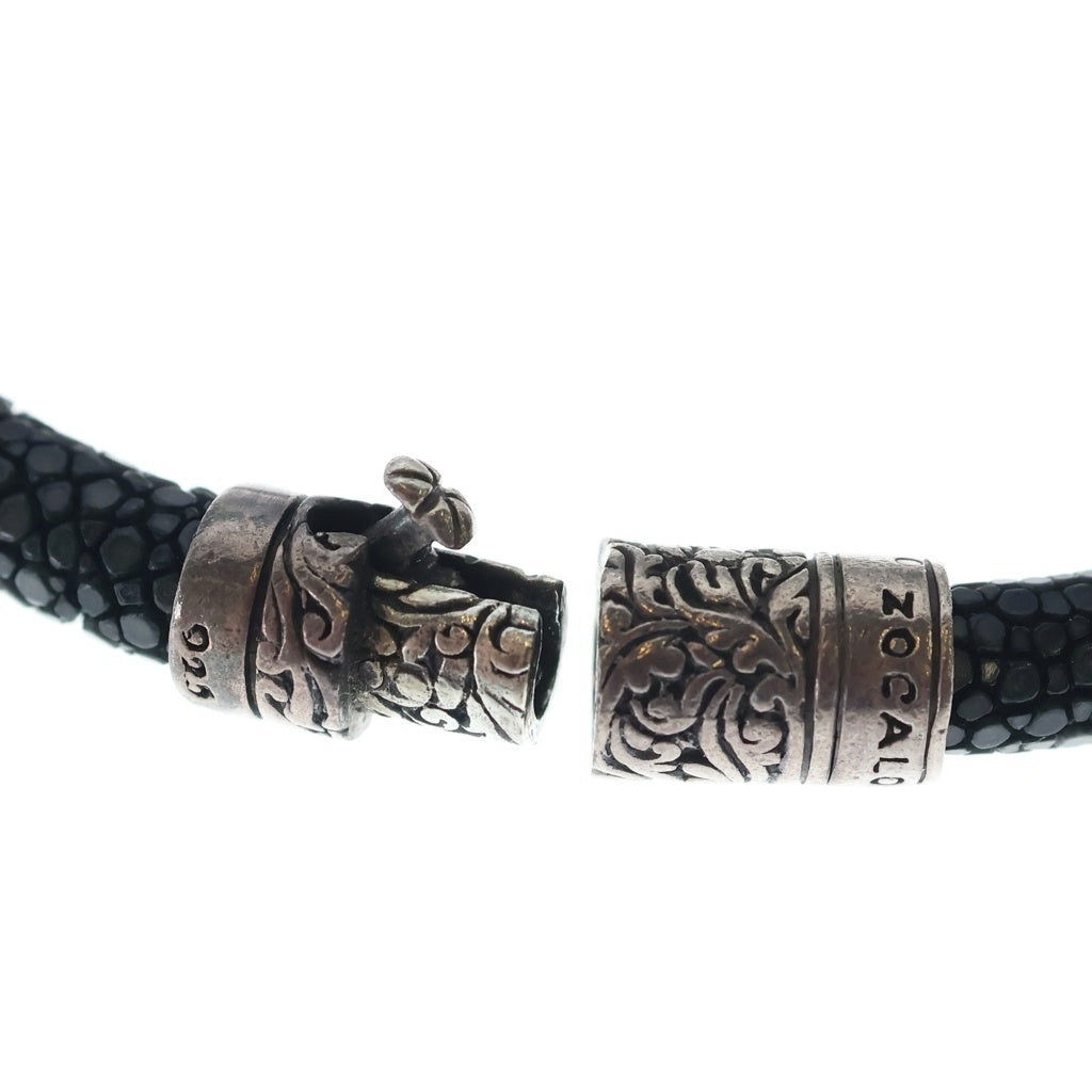 ZOCALO(ソカロ) DRAGON GALUCHAT BRACELET ドラゴン・ガルーシャ・ブレスレット シルバー ZBLS0010-8.5