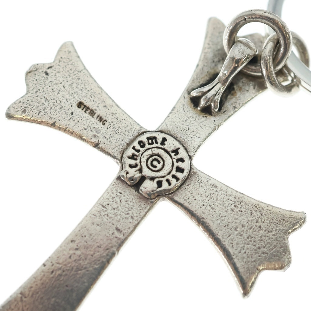 CHROME HEARTS(クロムハーツ) CH CRS LG&No5 DGGR ラージクロス #5ダガーキーリング シルバー