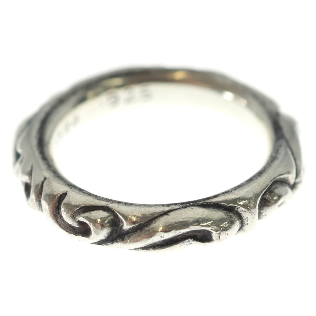 CHROME HEARTS(クロムハーツ) SCRL BAND スクロールバンド リング シルバー BCA351