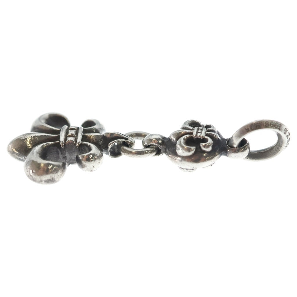 CHROME HEARTS(クロムハーツ) 1BALL BS FLEUR 1ボールBSフレアチャーム ペンダントトップ シルバー BCA198