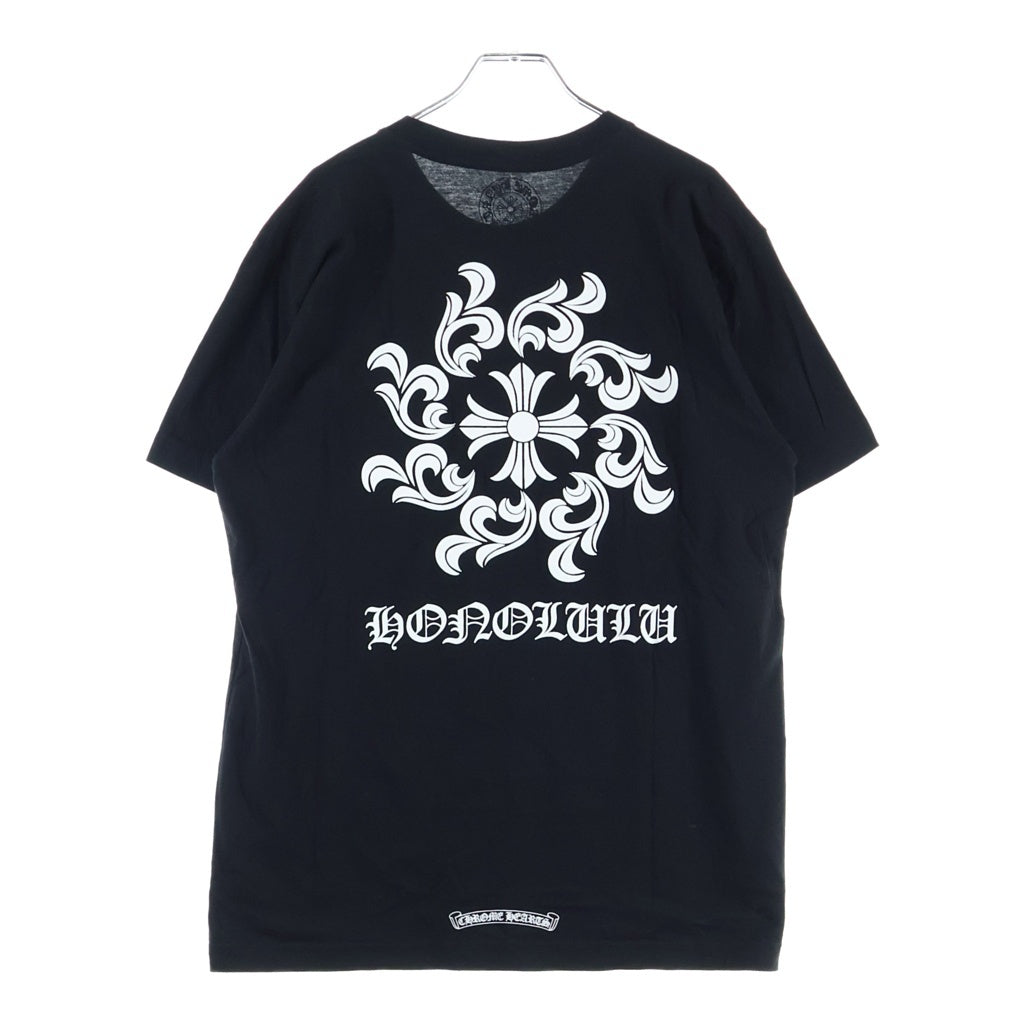 CHROME HEARTS(クロムハーツ) CH S/S TEE ホノルル限定 クルーネック半袖Tシャツカットソー ブラック