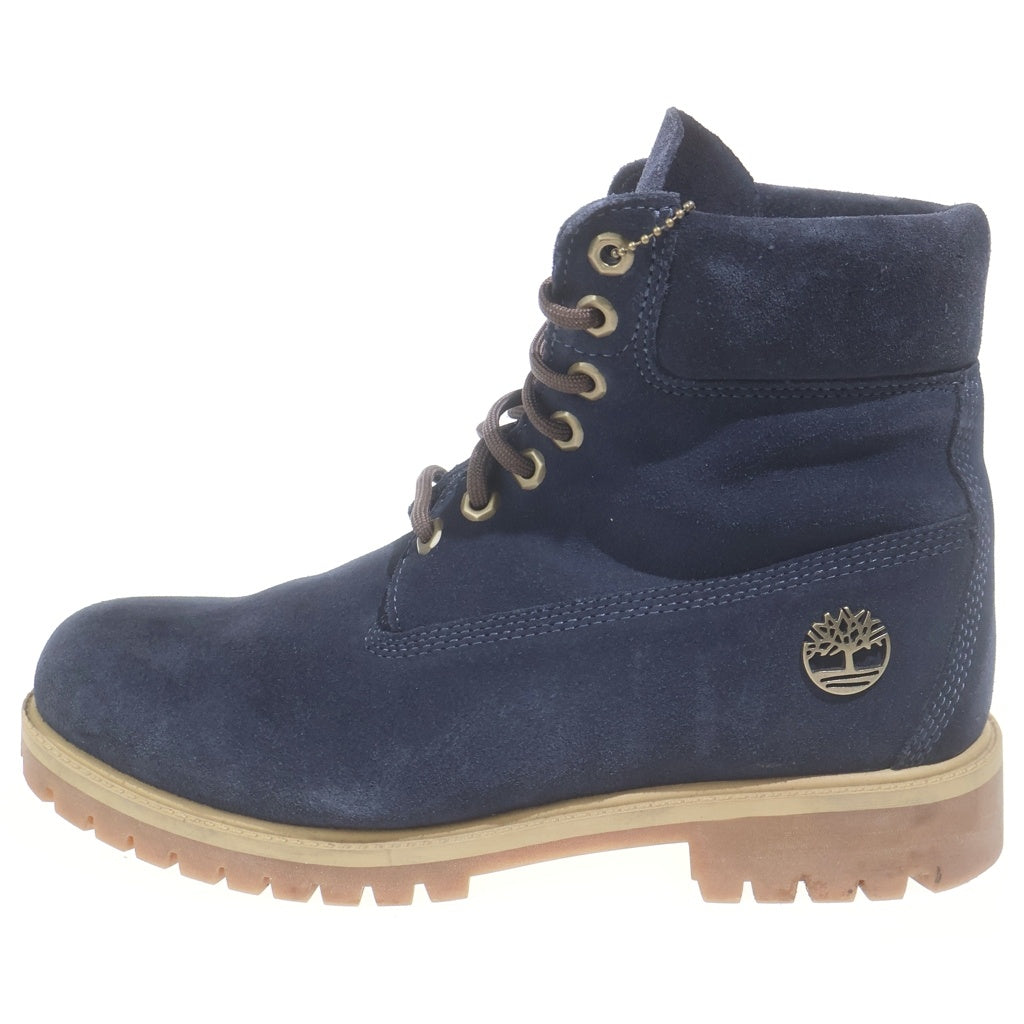 Timberland(ティンバーランド) ×C.F.Stead チャールズ・F・ステッド ヘリテージ 6インチ インディゴスエードブーツ ネイビー A6821