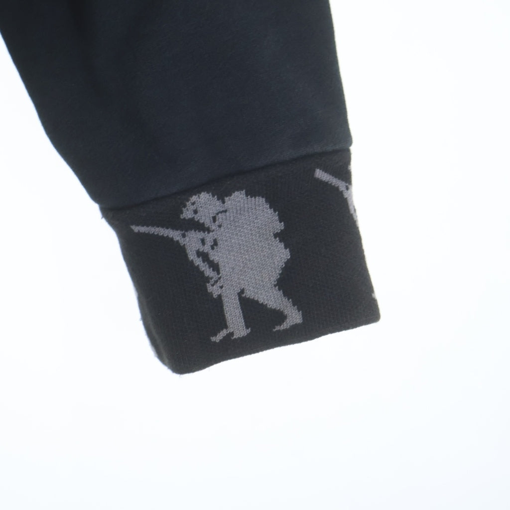 A BATHING APE(アベイシングエイプ) ×STASH BAPE SOLDIER VARSITY JACKET スタッシュ ヴァーシティージャケット ブルゾン ブラック