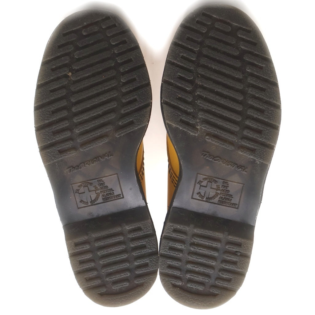 Dr.Martens(ドクターマーチン) ×Y's 10EYE 10HOLE BOOT 10ホールブーツ レースアップブーツ イエロー US6/24cm AW006 CK06U レディース