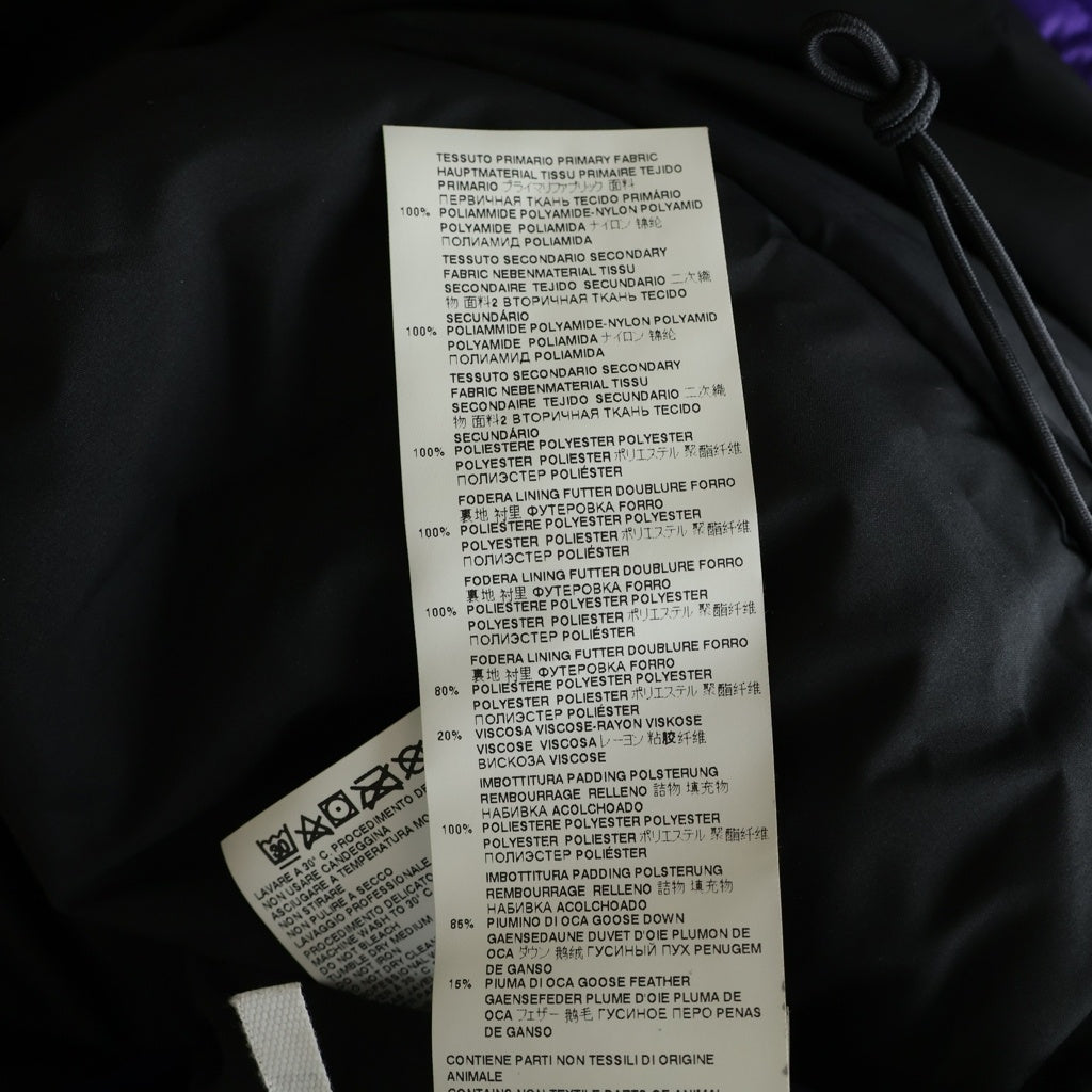 THE NORTH FACE(ザノースフェイス) 20AW×MM6 Circle Himalayan Parka ヒマラヤンパーカー ダウンジャケット ブラック/パープル S62AA0034