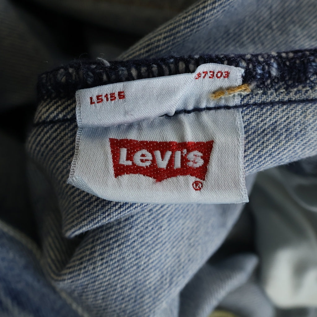 DENIM TEARS(デニムティアーズ) × Levi's 501 COTTON WREATH CHAINSTITCH リーバイス 花柄デニムパンツ インディゴ PC9-A1592-0002