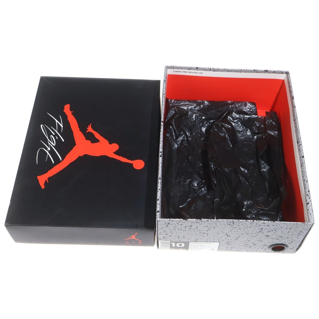 NIKE(ナイキ) ×TRAVIS SCOTT AIR JORDAN 4 RETRO CACTUS JACK 308497-406 トラヴィススコット エアジョーダン 4 ハイカットスニーカー ブルー US10/28.0cm
