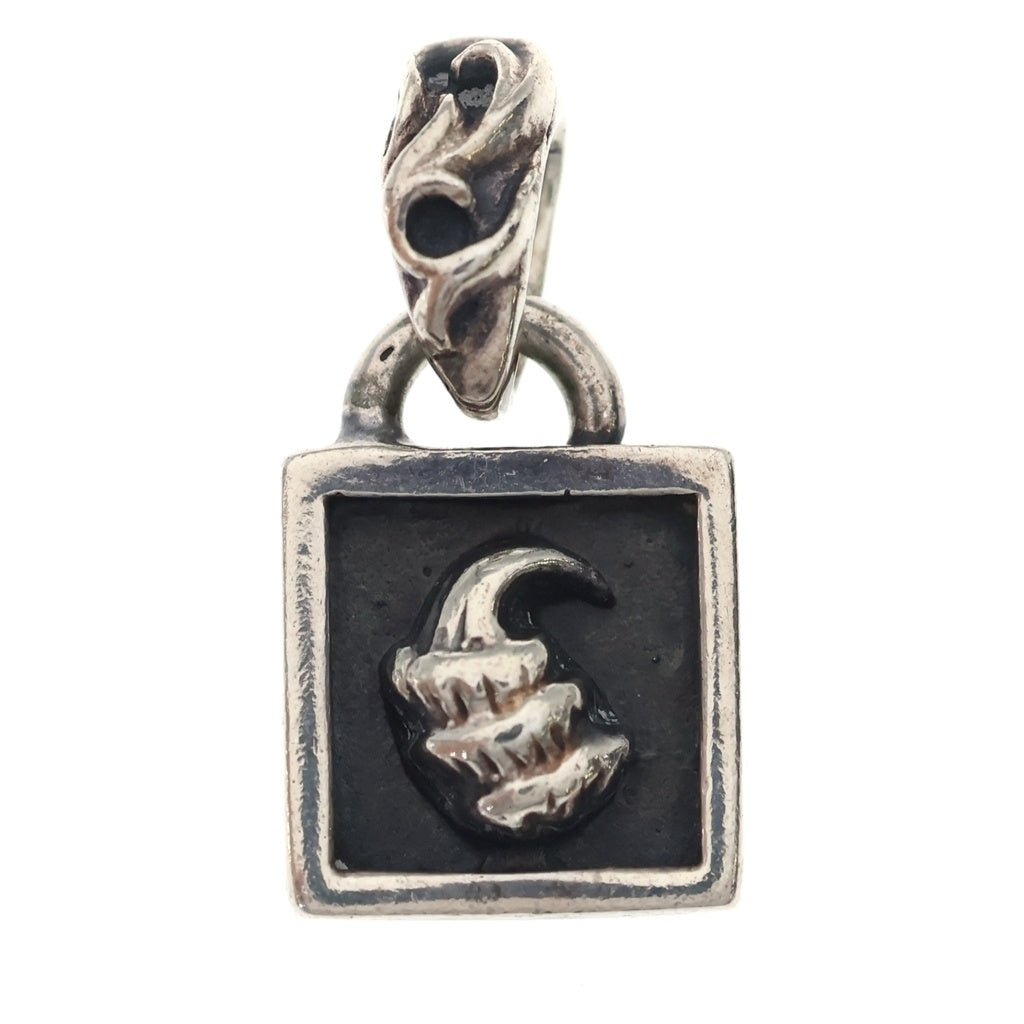 CHROME HEARTS(クロムハーツ) FRAMED CROW フレームドクロウ チャーム ペンダントトップ シルバー BCA272