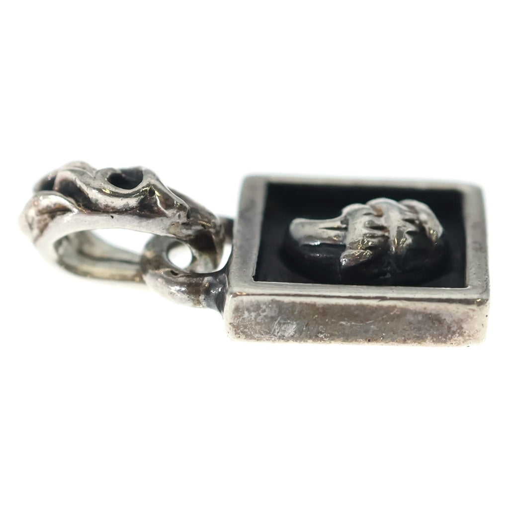 CHROME HEARTS(クロムハーツ) FRAMED CROW フレームドクロウ チャーム ペンダントトップ シルバー BCA272