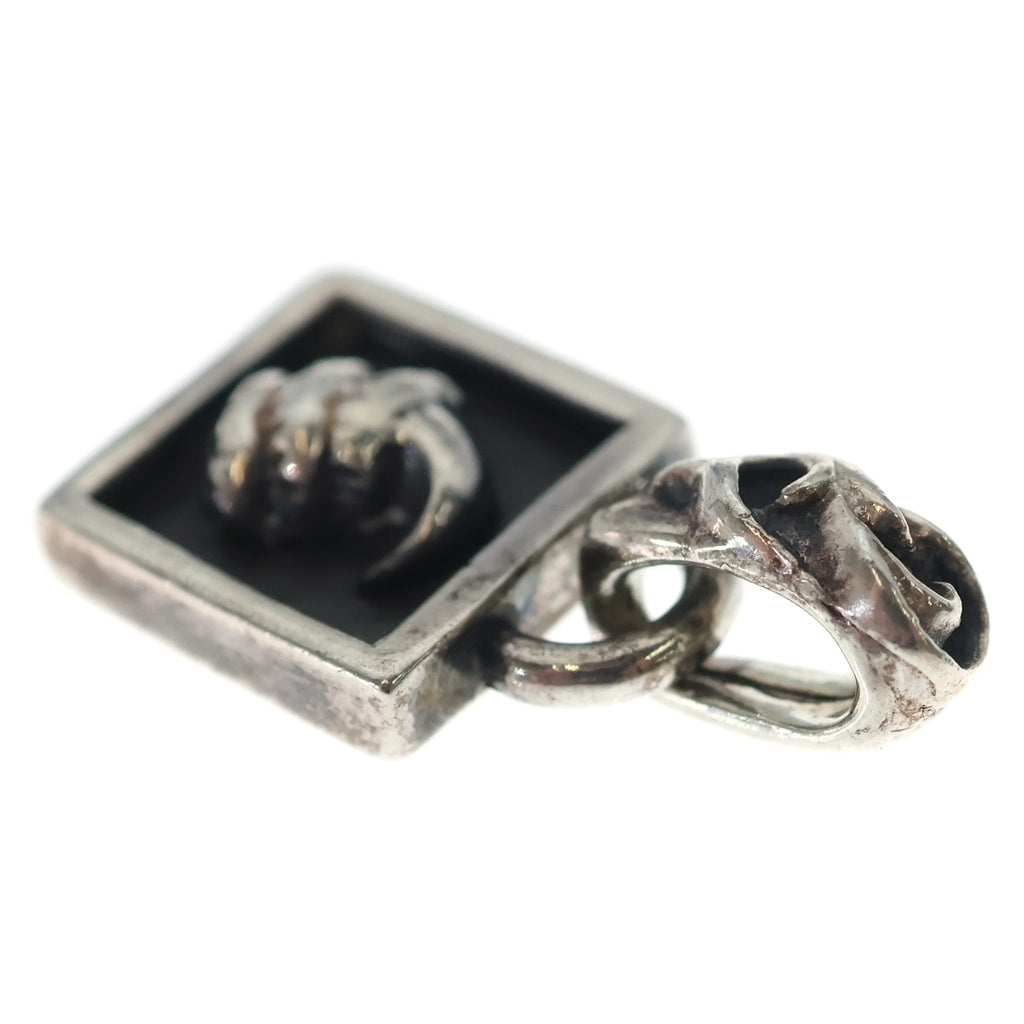 CHROME HEARTS(クロムハーツ) FRAMED CROW フレームドクロウ チャーム ペンダントトップ シルバー BCA272