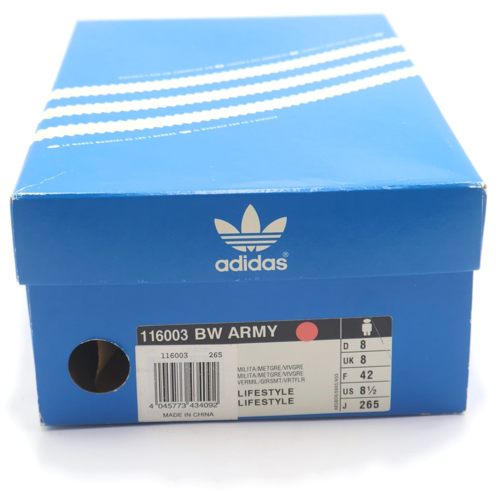 adidas(アディダス) BW ARMY CAMO MILITARY BW アーミー カモ ミリタリー ローカットスニーカー グリーン 116003 US8.5/26.5cm
