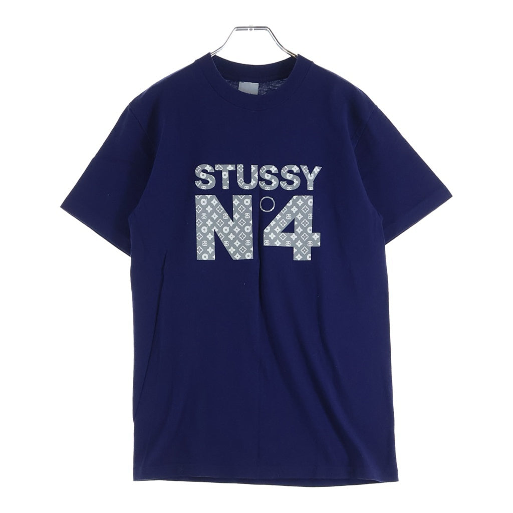 STUSSY(ステューシー) 00s OLD モノグラム 半袖カットソー コットン ネイビー