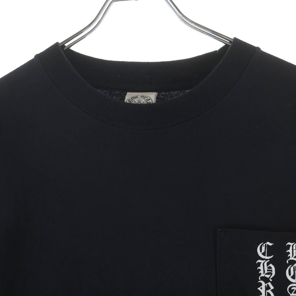 CHROME HEARTS(クロムハーツ) OLD T BAR オールド Tバープリント スター 半袖Tシャツ カットソー ブラック