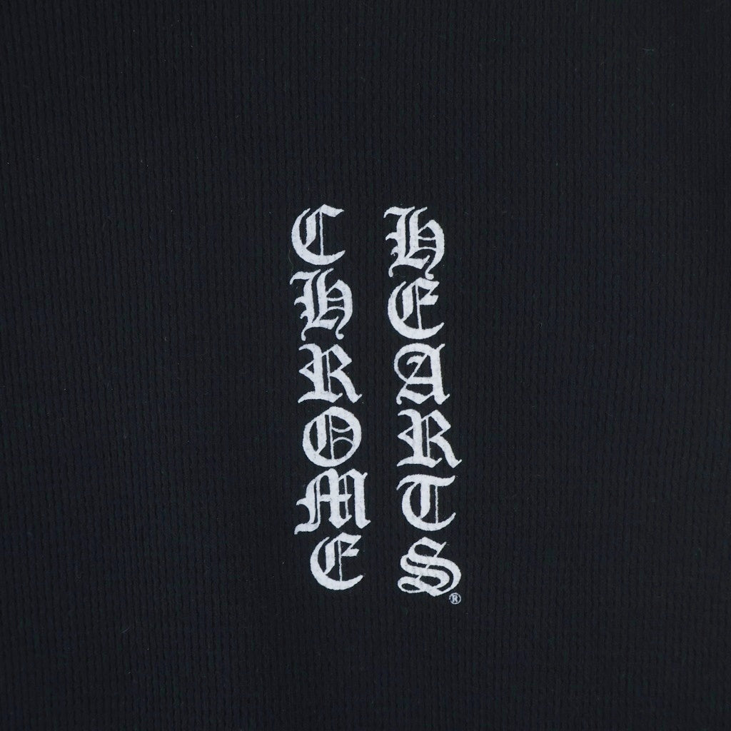CHROME HEARTS(クロムハーツ) THERMAL L/S FLRL CRS サーマル フローラルクロス 長袖 ロングスリーブ ブラック