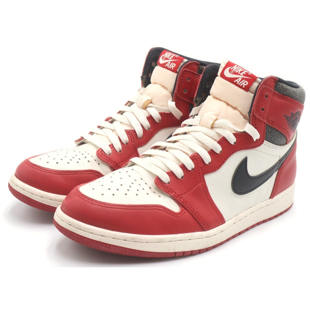 NIKE(ナイキ) AIR JORDAN 1 HIGH OG CHICAGO LOST & FOUND DZ5485-612 エアジョーダン1ハイロストアンドファウンド ハイカットスニーカー ホワイト/レッド US10.5/28.5cm