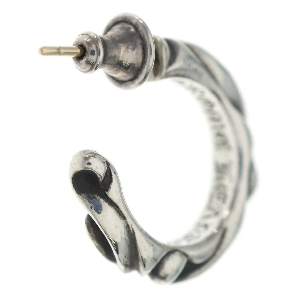 CHROME HEARTS(クロムハーツ) HOOP SCROOL スクロール フープピアス シルバー BCA102