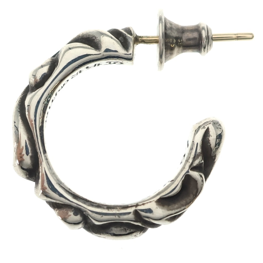 CHROME HEARTS(クロムハーツ) HOOP SCROOL スクロール フープピアス シルバー BCA102