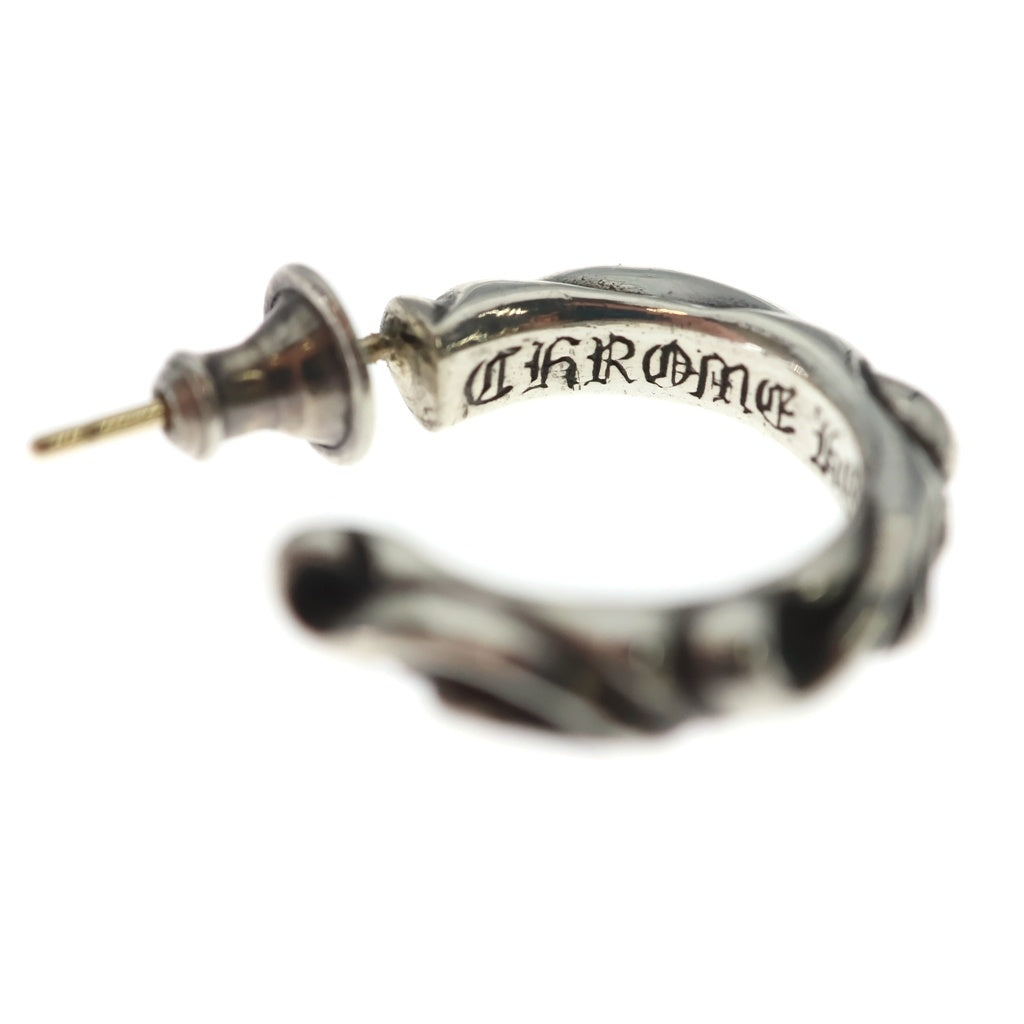 CHROME HEARTS(クロムハーツ) HOOP SCROOL スクロール フープピアス シルバー BCA102