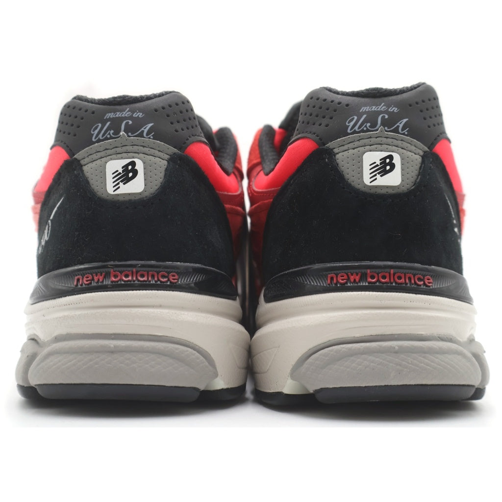 New Balance(ニューバランス) M990PL3 異素材切替 ローカットスニーカー USA製 レッド/ブラック US8.5/26.5cm