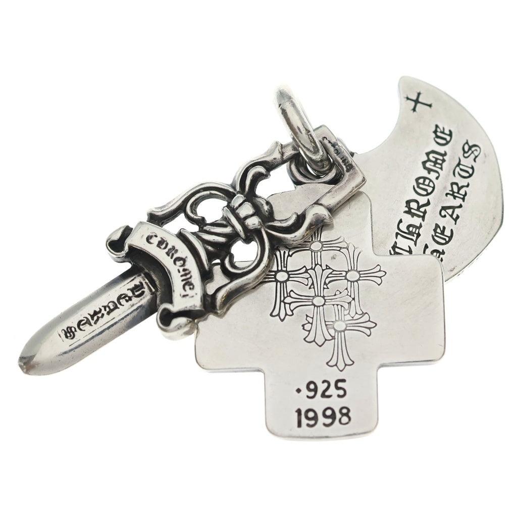 CHROME HEARTS(クロムハーツ) 3TRINKETS 3トリンケッツ ペンダントトップ シルバー BCA202