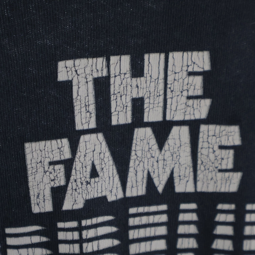 Paly Hollywood(パリーハリウッド) FAME EPIDEMIC TEE グラフィック 半袖Tシャツ カットソー チャコールグレー