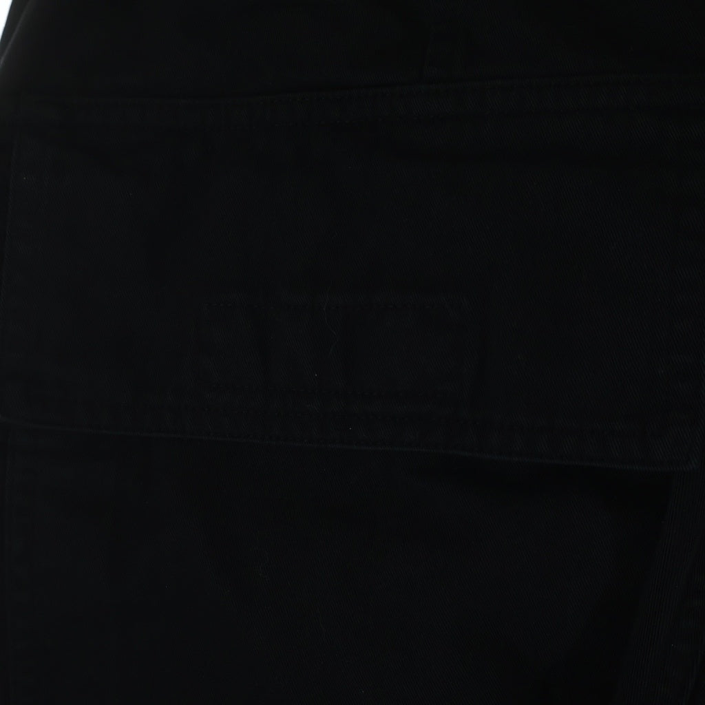 DRKSHDW(ダークシャドウ) 24AW CREATCH WIDE CARGO DRAWSTRING PANTS クリーチ ワイドカーゴ ドローストリング パンツ ブラック DU02E7394-TW
