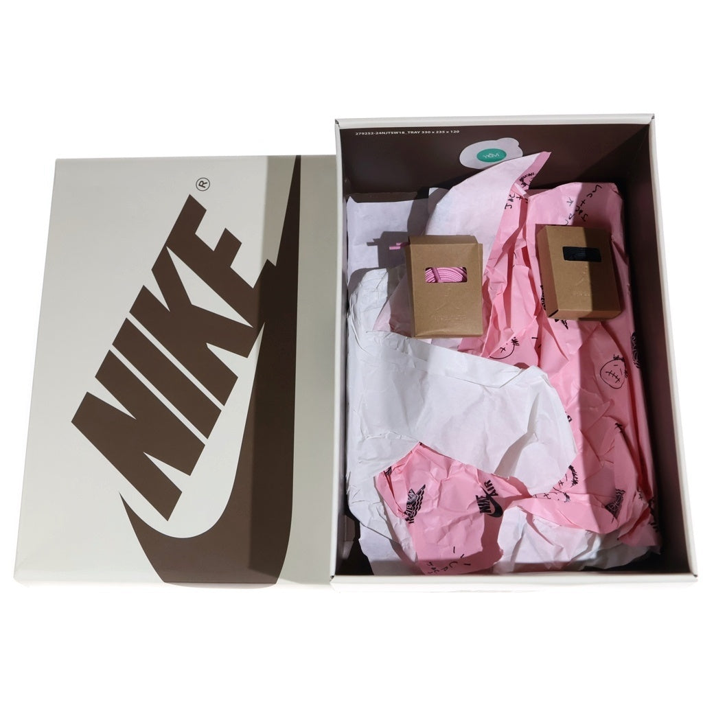 NIKE(ナイキ) ×TRAVIS SCOTT AIR JORDAN 1 LOW OG SPREVERSE OLIVE DM7866-200 トラヴィススコット エアジョーダン1 リバースオリーブ ローカットスニーカー US9.5/27.5cm