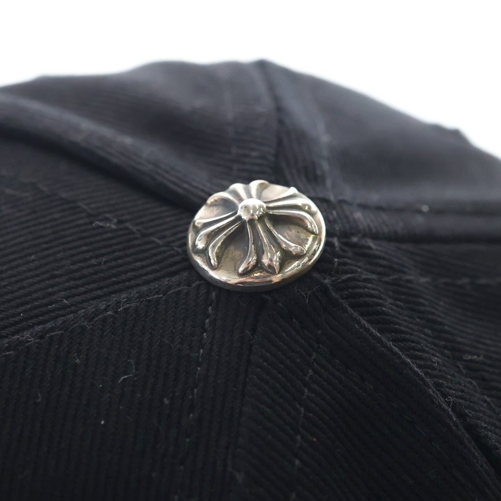 CHROME HEARTS(クロムハーツ) Vertical Logo Hat CHロゴ ベースボールキャップ 帽子 ブラック