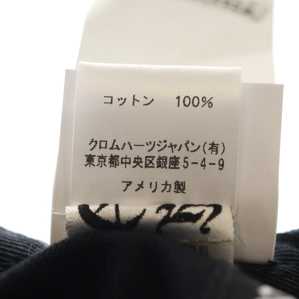 CHROME HEARTS(クロムハーツ) Vertical Logo Hat CHロゴ ベースボールキャップ 帽子 ブラック