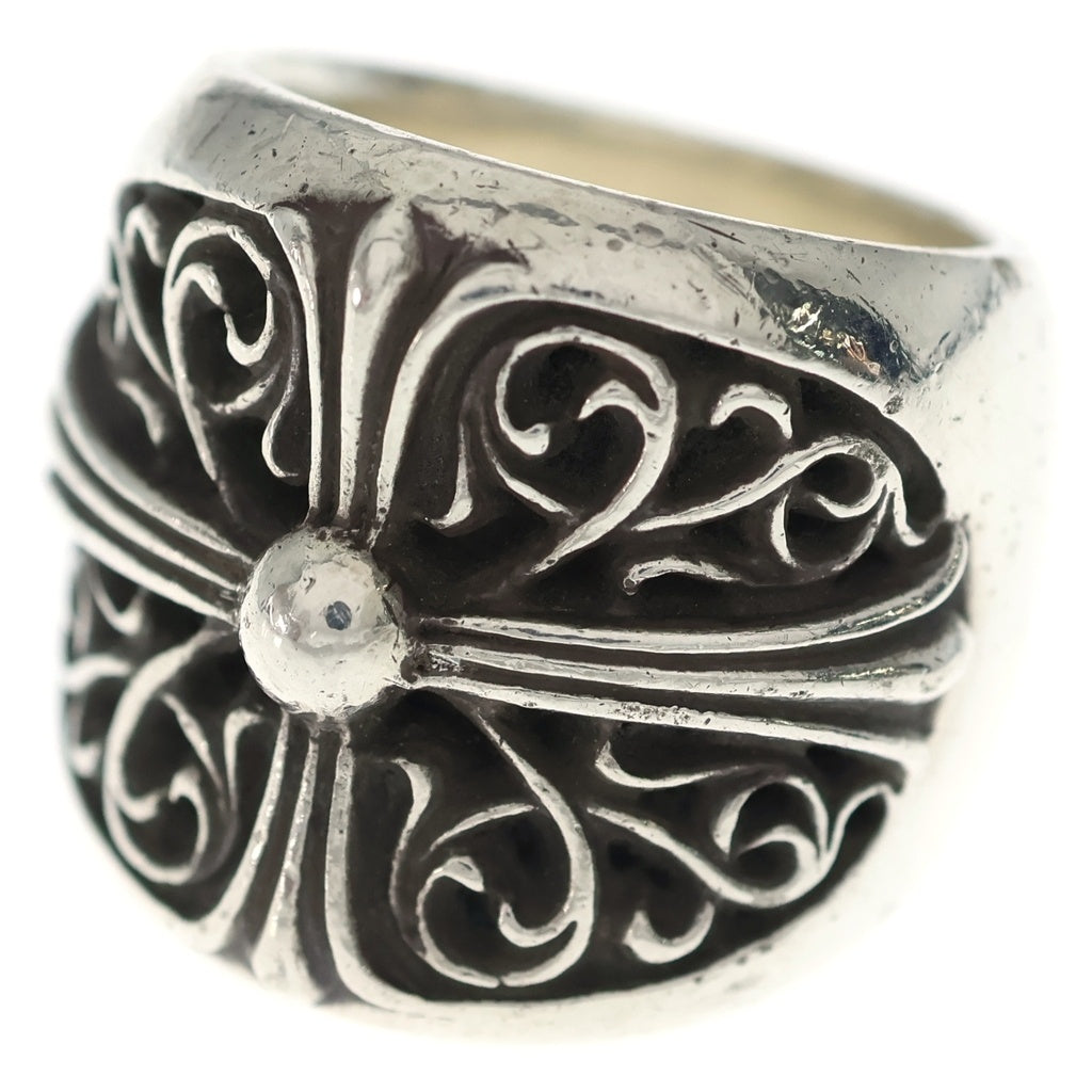 CHROME HEARTS(クロムハーツ) CLASSIC OVAL クラシックオーバルクロス リング シルバー BCA340