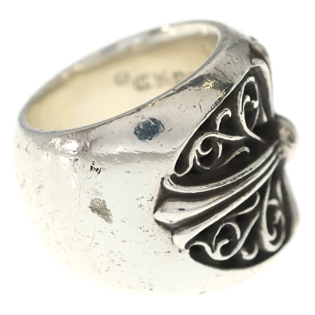 CHROME HEARTS(クロムハーツ) CLASSIC OVAL クラシックオーバルクロス リング シルバー BCA340