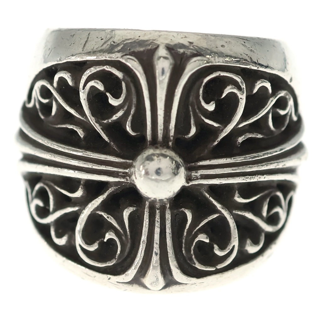 CHROME HEARTS(クロムハーツ) CLASSIC OVAL クラシックオーバルクロス リング シルバー BCA340
