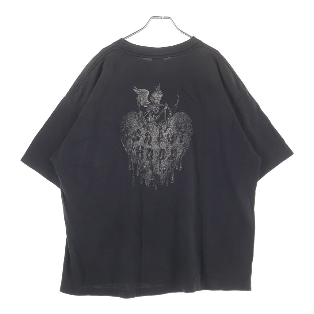 SAINT MICHAEL(セントマイケル) ×NEIBORHOOD STHD . SS TEE SAINT NBHDネイバーフッド クルーネック半袖Tシャツ カットソー グレー SM-HR8-0000-C70