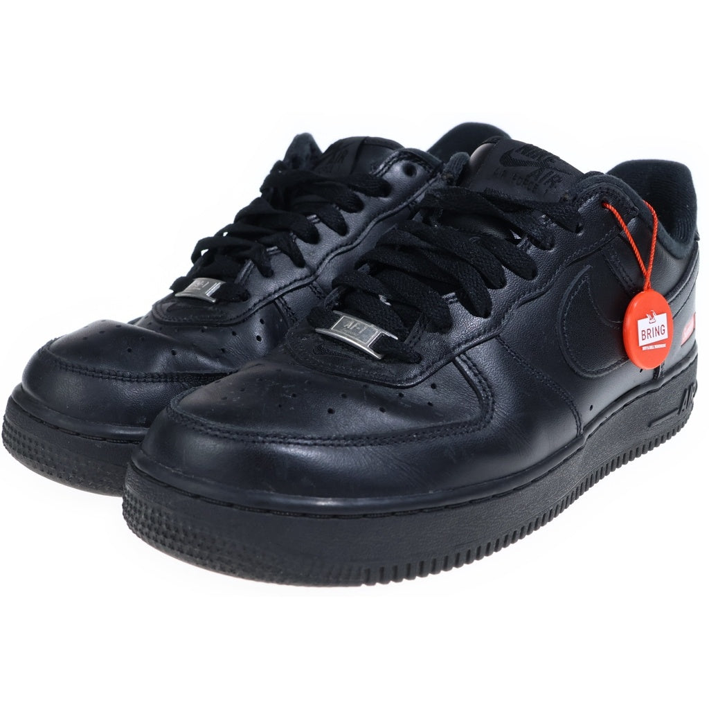 NIKE(ナイキ) ×SUPREME AIR FORCE 1 LOW CU9225-001 シュプリーム エアフォースワン ローカットスニーカー ブラック US8.5/26.5cm