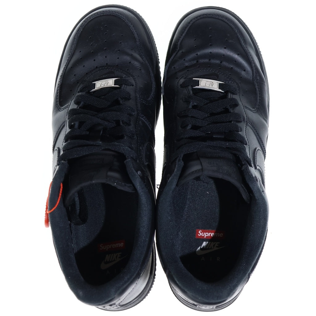NIKE(ナイキ) ×SUPREME AIR FORCE 1 LOW CU9225-001 シュプリーム エアフォースワン ローカットスニーカー ブラック US8.5/26.5cm