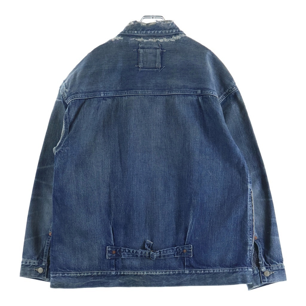 MADNESS(マッドネス) 25SS AGING M501 DENIM TRUCKER. M3 REGULAR デニム トラッカージャケット インディゴ 25SS-JKT-DNM-JDN1-D001