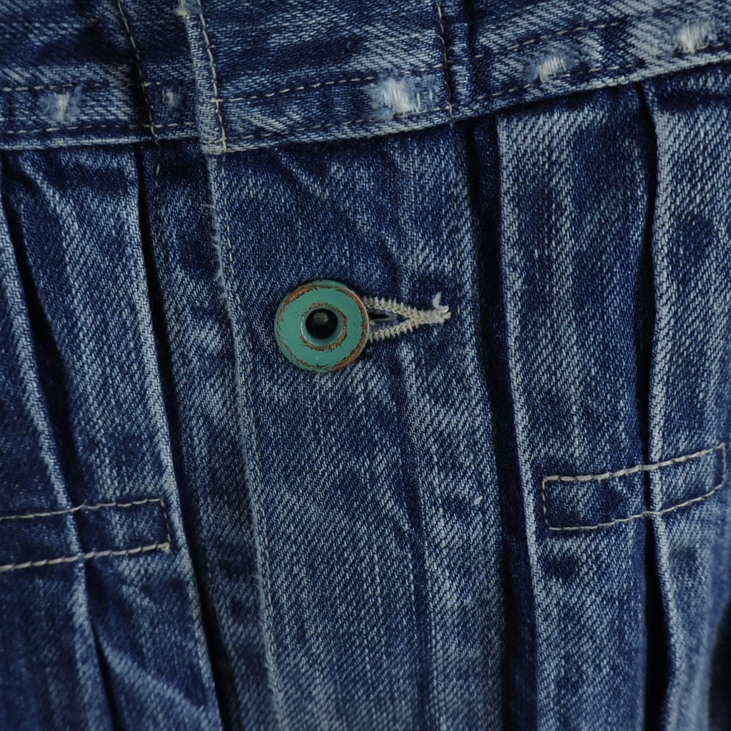 MADNESS(マッドネス) 25SS AGING M501 DENIM TRUCKER. M3 REGULAR デニム トラッカージャケット インディゴ 25SS-JKT-DNM-JDN1-D001