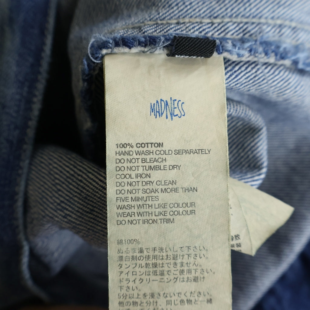 MADNESS(マッドネス) 25SS AGING M501 DENIM TRUCKER. M3 REGULAR デニム トラッカージャケット インディゴ 25SS-JKT-DNM-JDN1-D001