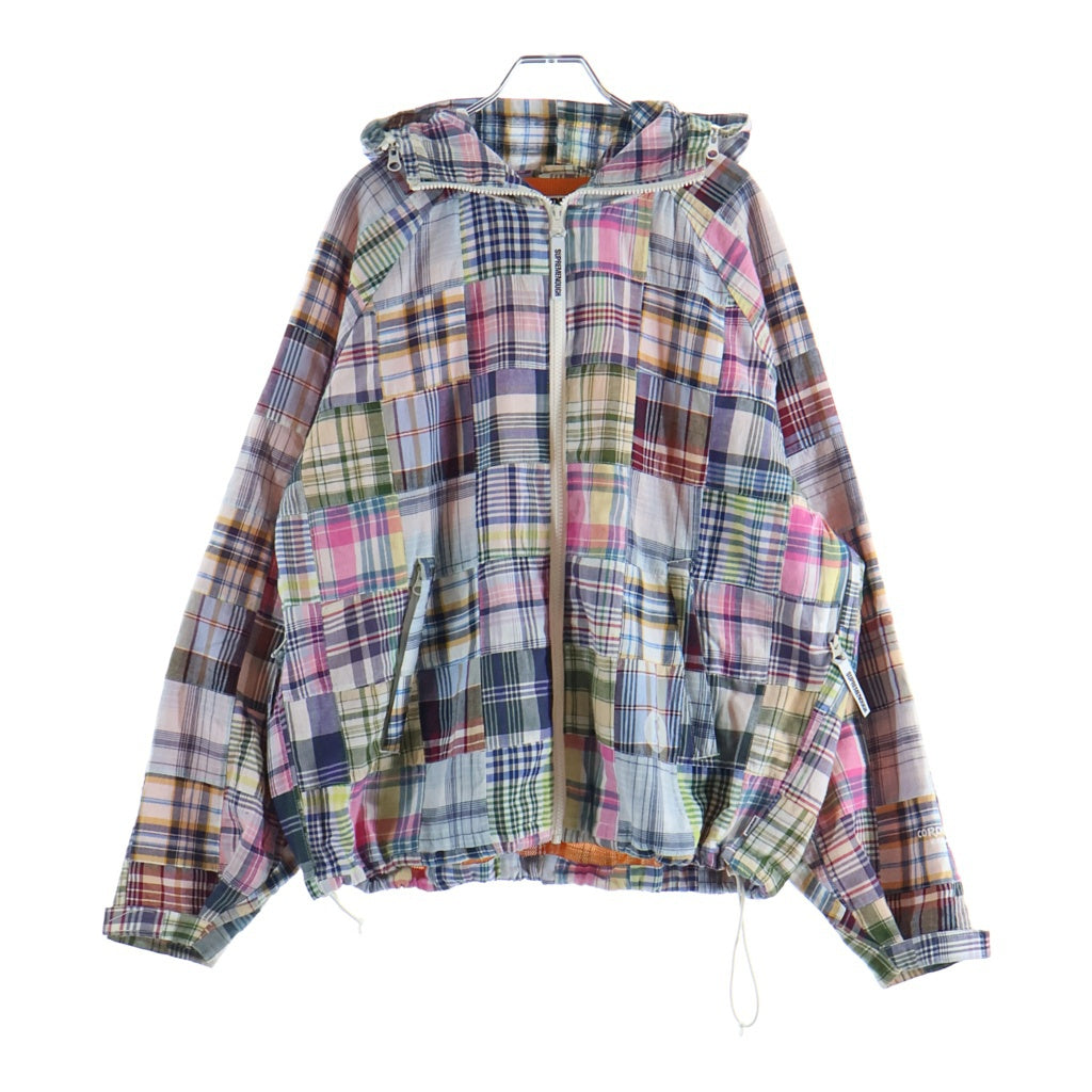 SUPREME(シュプリーム) ×25SS GOODENOUGH Patchwork Hooded Jacket パッチワークフードブルゾン ジャケット マルチカラー