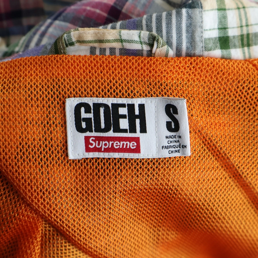 SUPREME(シュプリーム) ×25SS GOODENOUGH Patchwork Hooded Jacket パッチワークフードブルゾン ジャケット マルチカラー